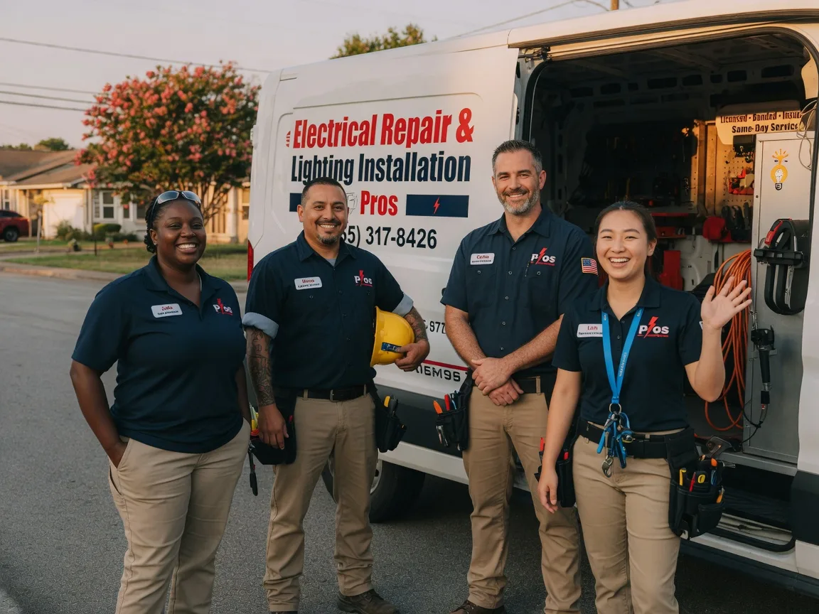 Licensed Electrician company in Easton, TX